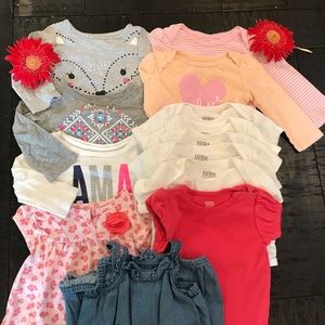 6-9 month Baby Girl Lot Bundle